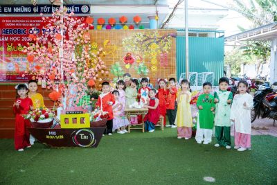 Cô và trò Trường Mẫu giáo Hoa Sen, xã Ea M’droh Tỉnh Đắk Lắk náo nức đón chào Xuân Bính Ngọ 2026