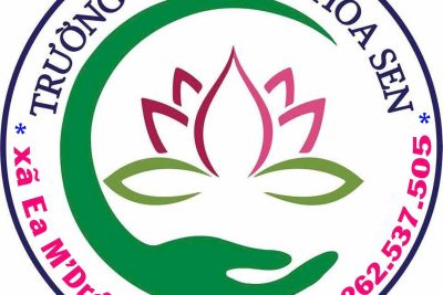 LOGO Mẫu Giáo Hoa Sen